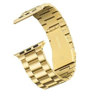 GOLD STAINLESS STEEL 38MM APPLE WATCH STRAP